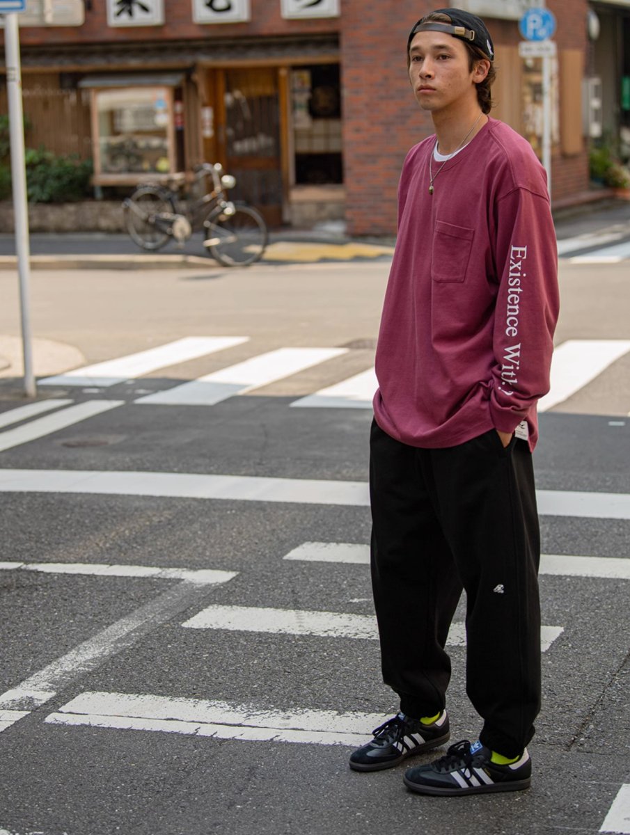 Sweat rib pants N2377 - NNine