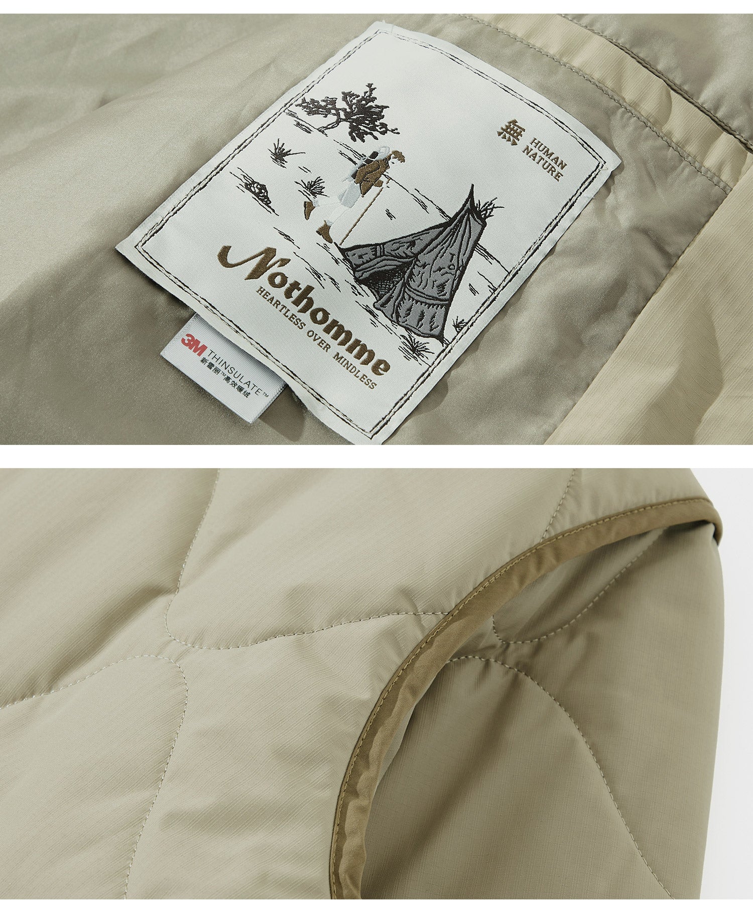 Teflon fiber quilting jacket N1605 - NNine