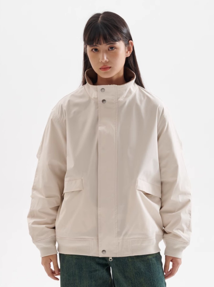 『表面撥水』Teflon Harrington jacket N3224 - NNine