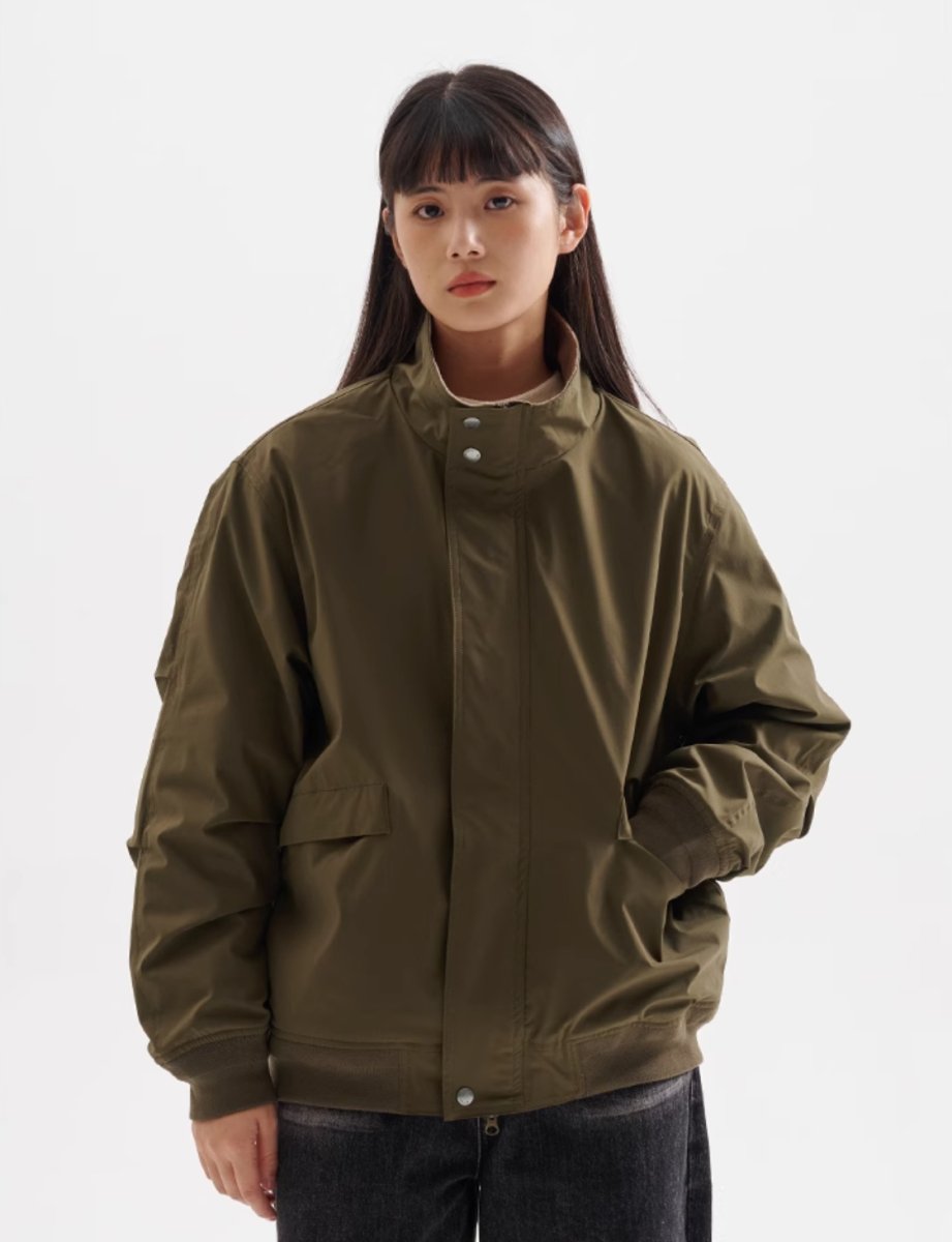 『表面撥水』Teflon Harrington jacket N3224 - NNine
