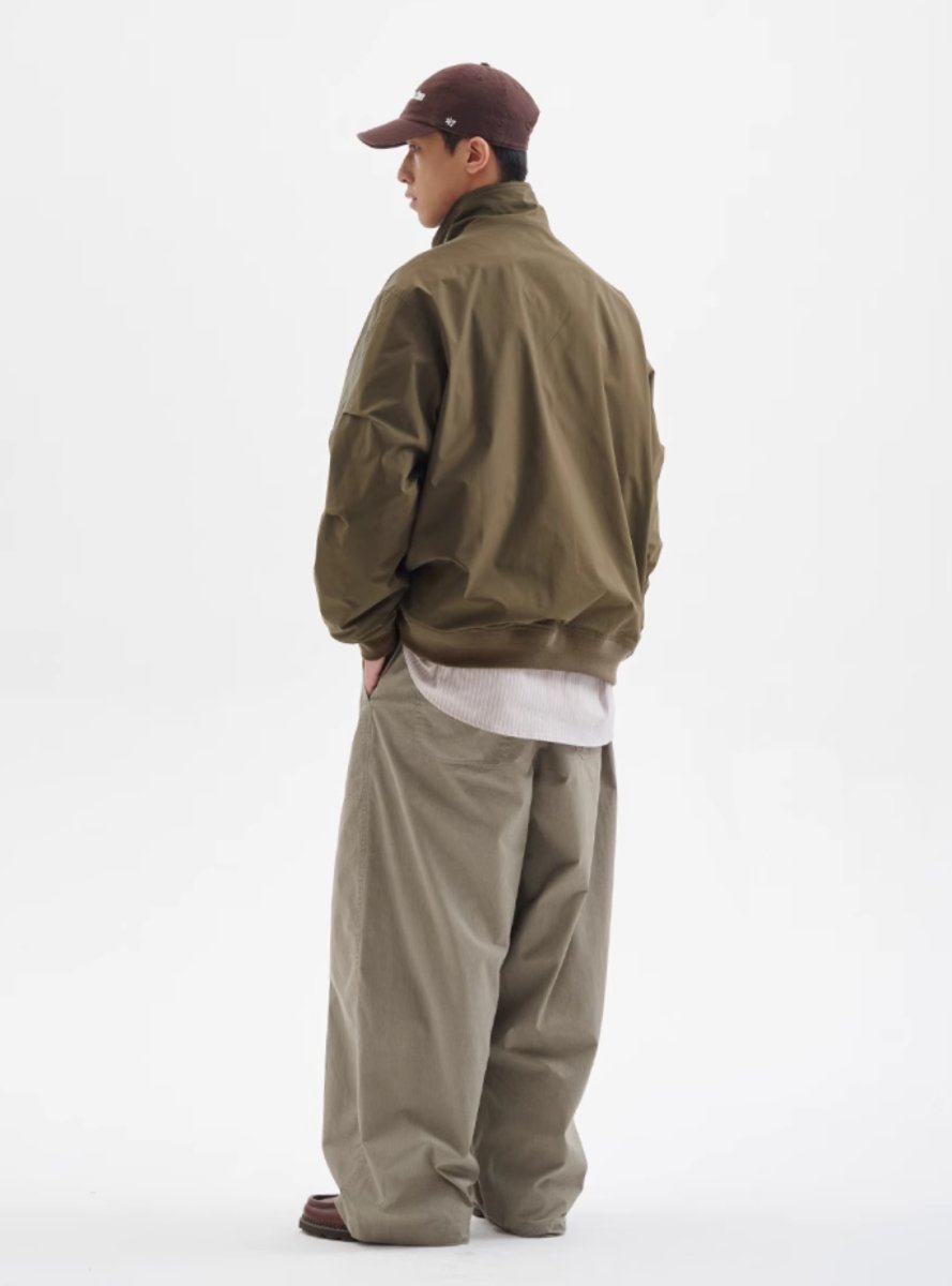 『表面撥水』Teflon Harrington jacket N3224 - NNine