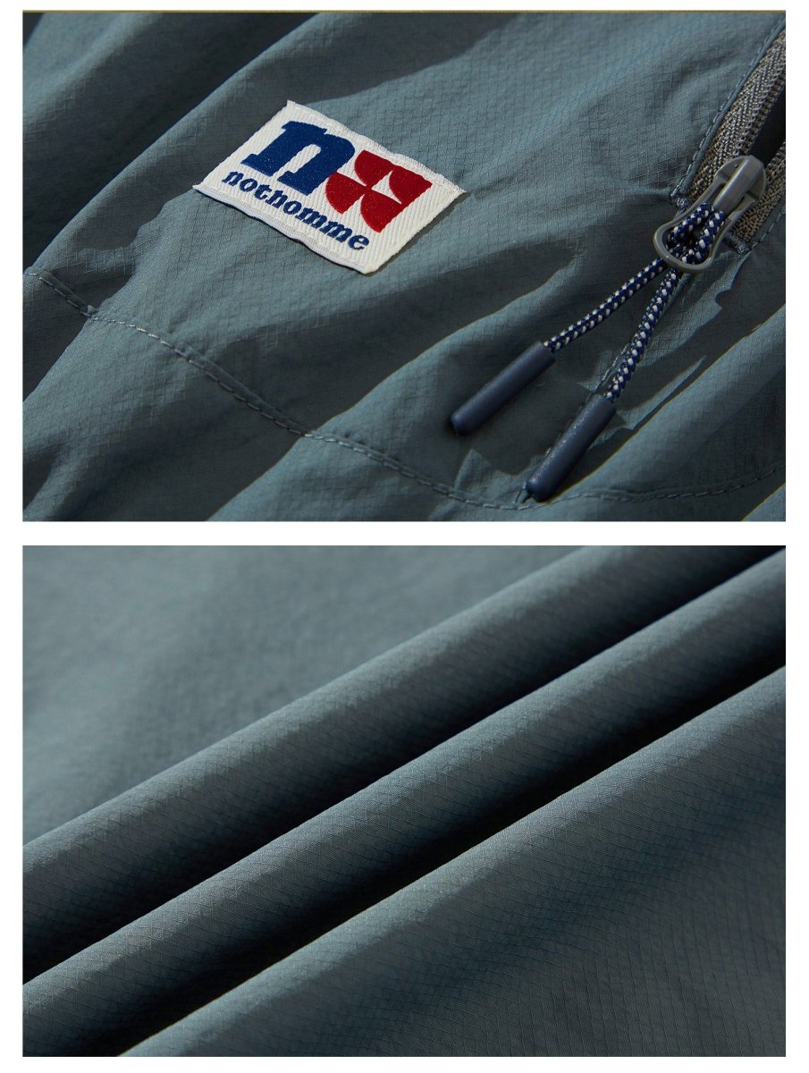 【Teflon・撥水機能】Stand collar outdoor jumper N2334 - NNine
