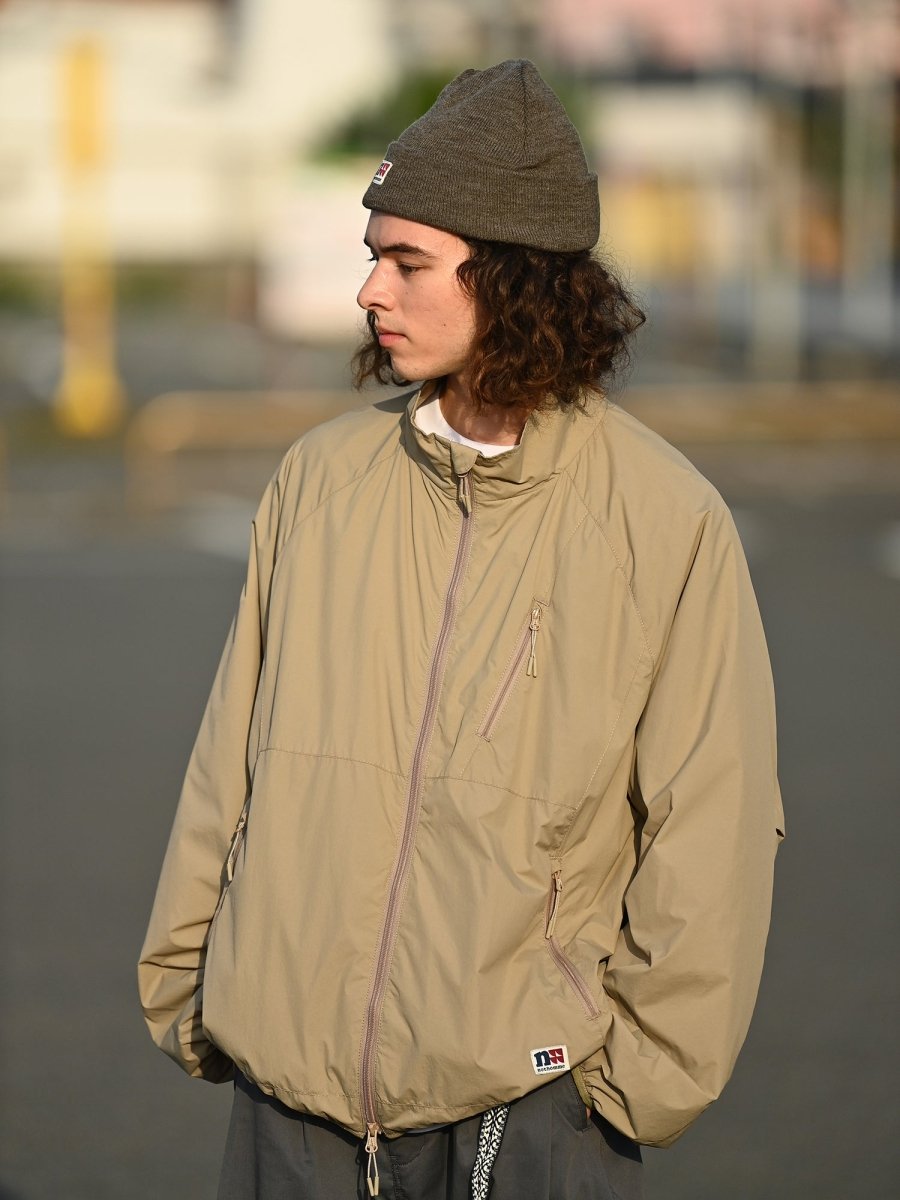【Teflon・撥水機能】Stand collar outdoor jumper N2334 - NNine