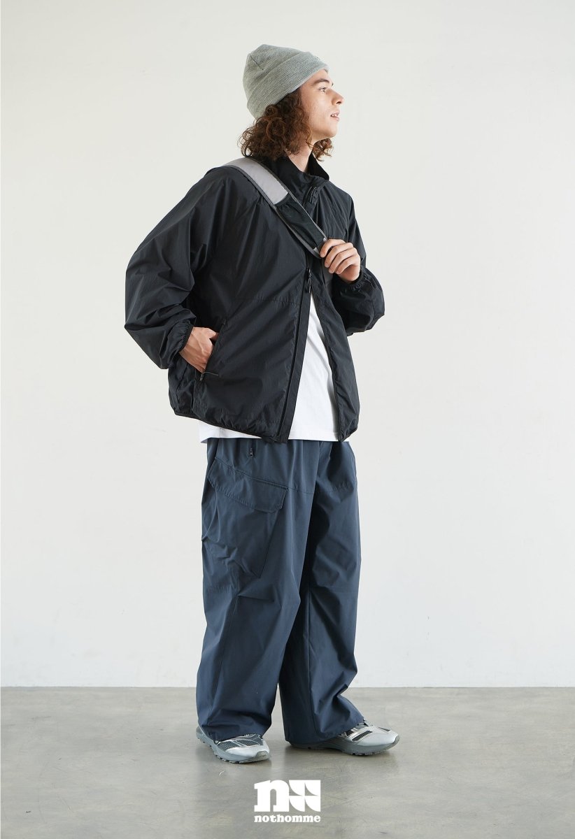 【Teflon・撥水機能】Stand collar outdoor jumper N2334 - NNine