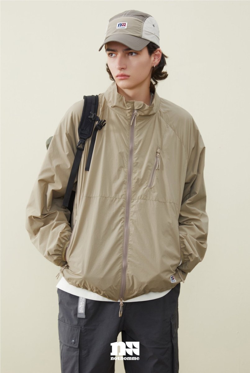 【Teflon・撥水機能】Stand collar outdoor jumper N2334 - NNine