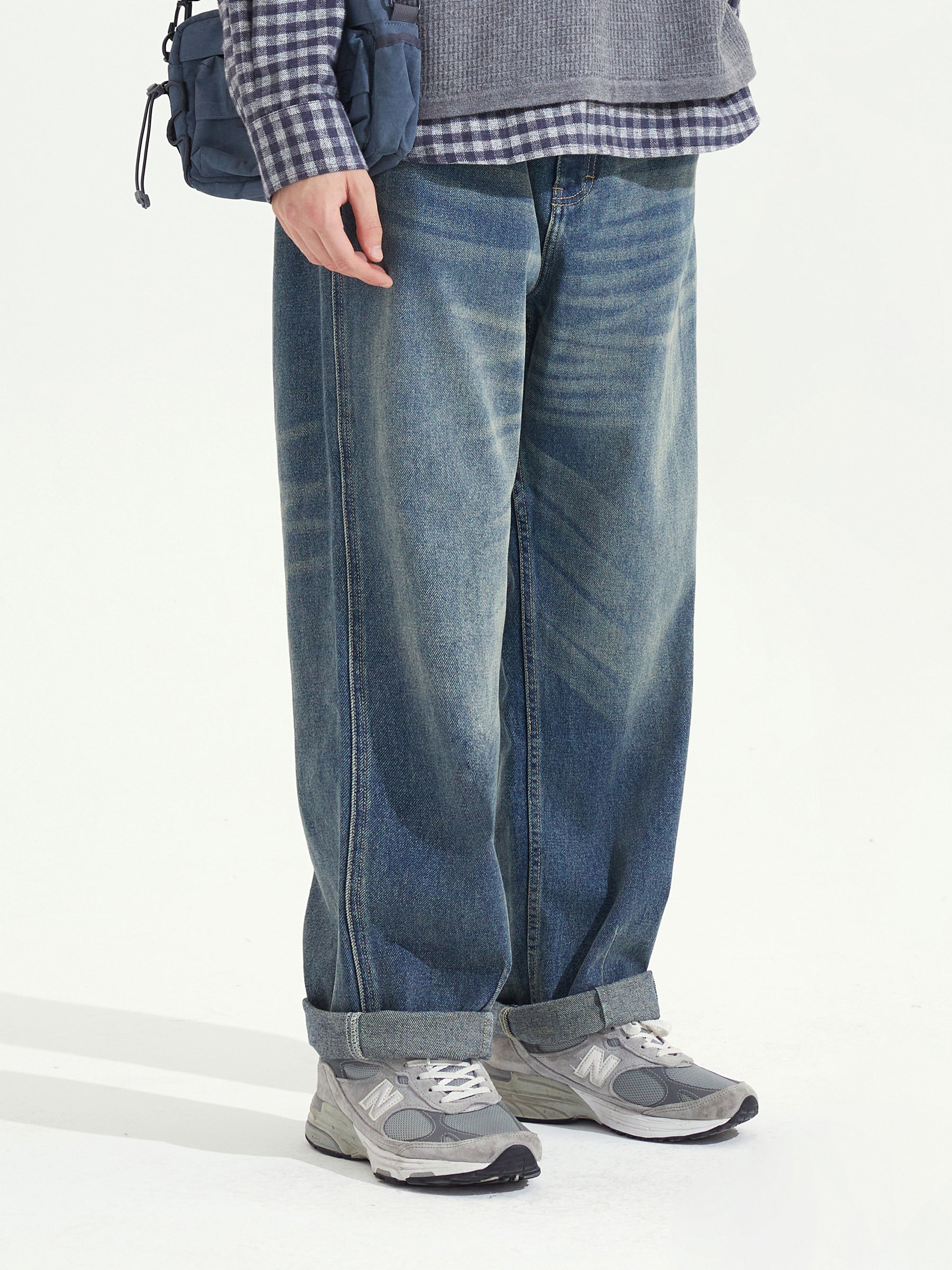 Vintage straight denim N1595 - NNine