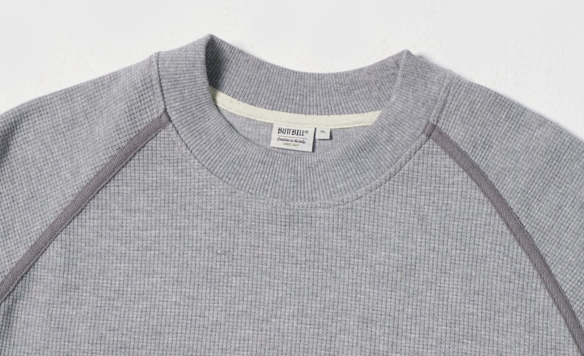 Waffle pocket long sleeve T-shirt N1848 - NNine