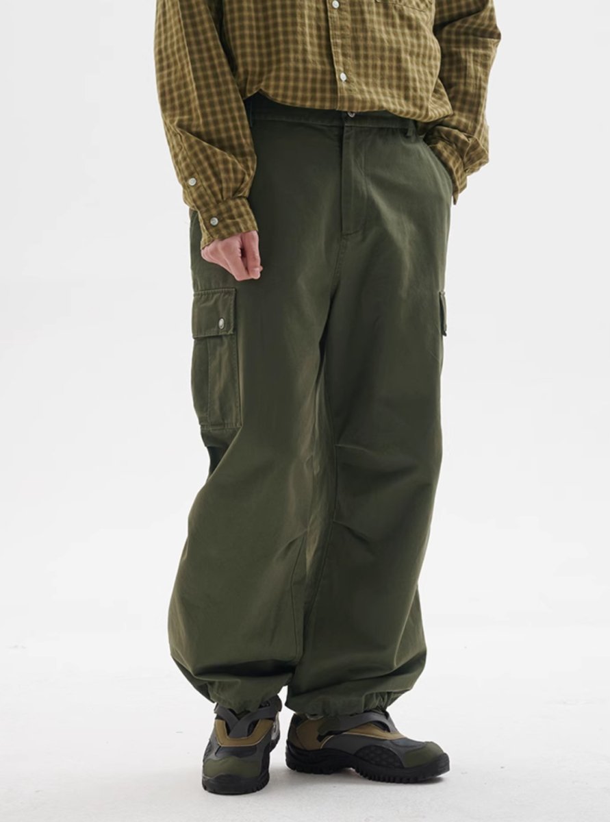 Washed heavyweight work pants N3181 - NNine