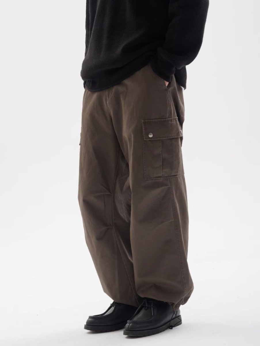 Washed heavyweight work pants N3181 - NNine