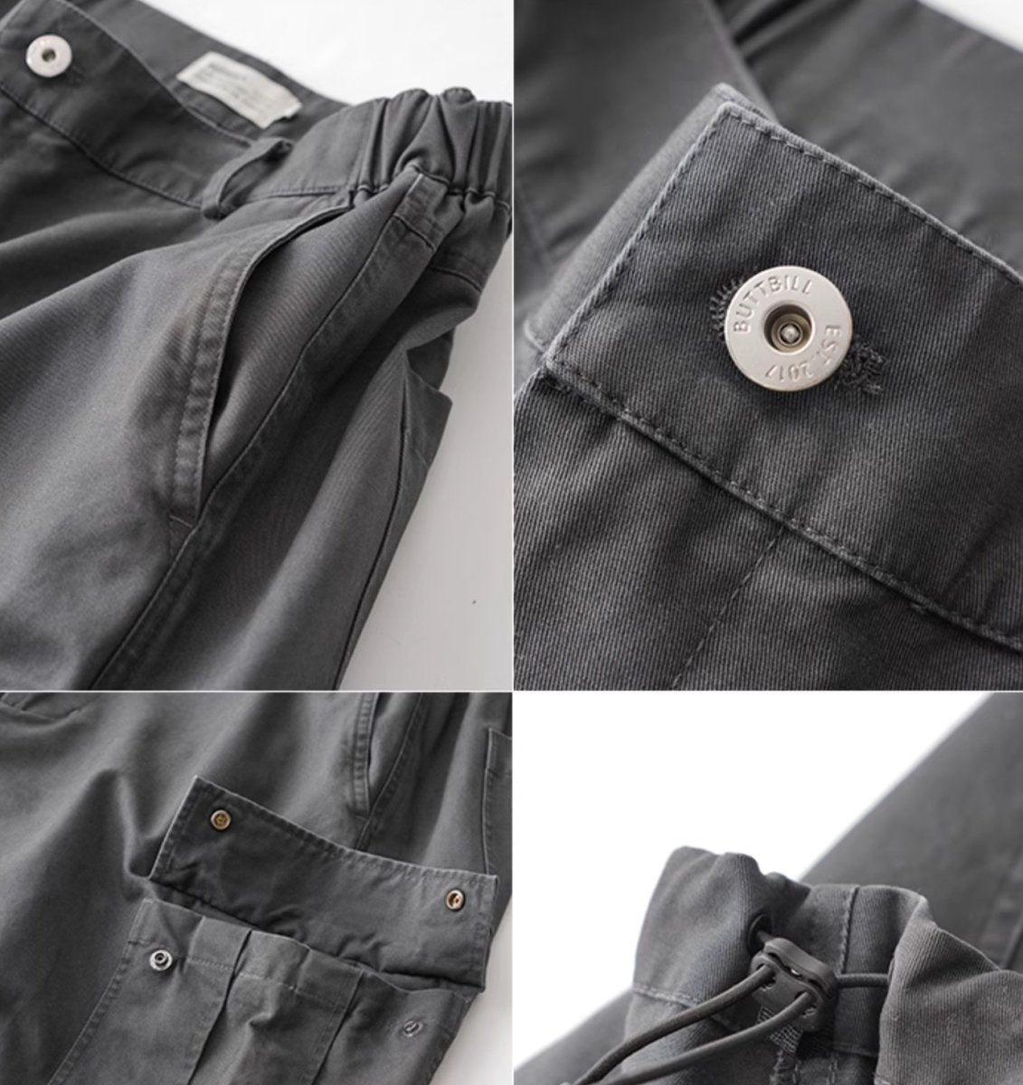 Washed heavyweight work pants N3181 - NNine