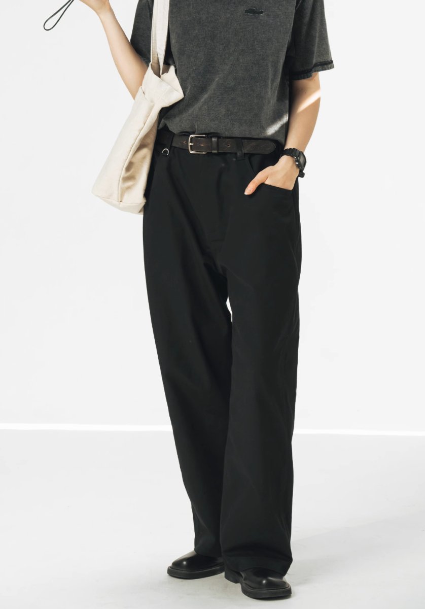 Wide straight pants N153 - NNine