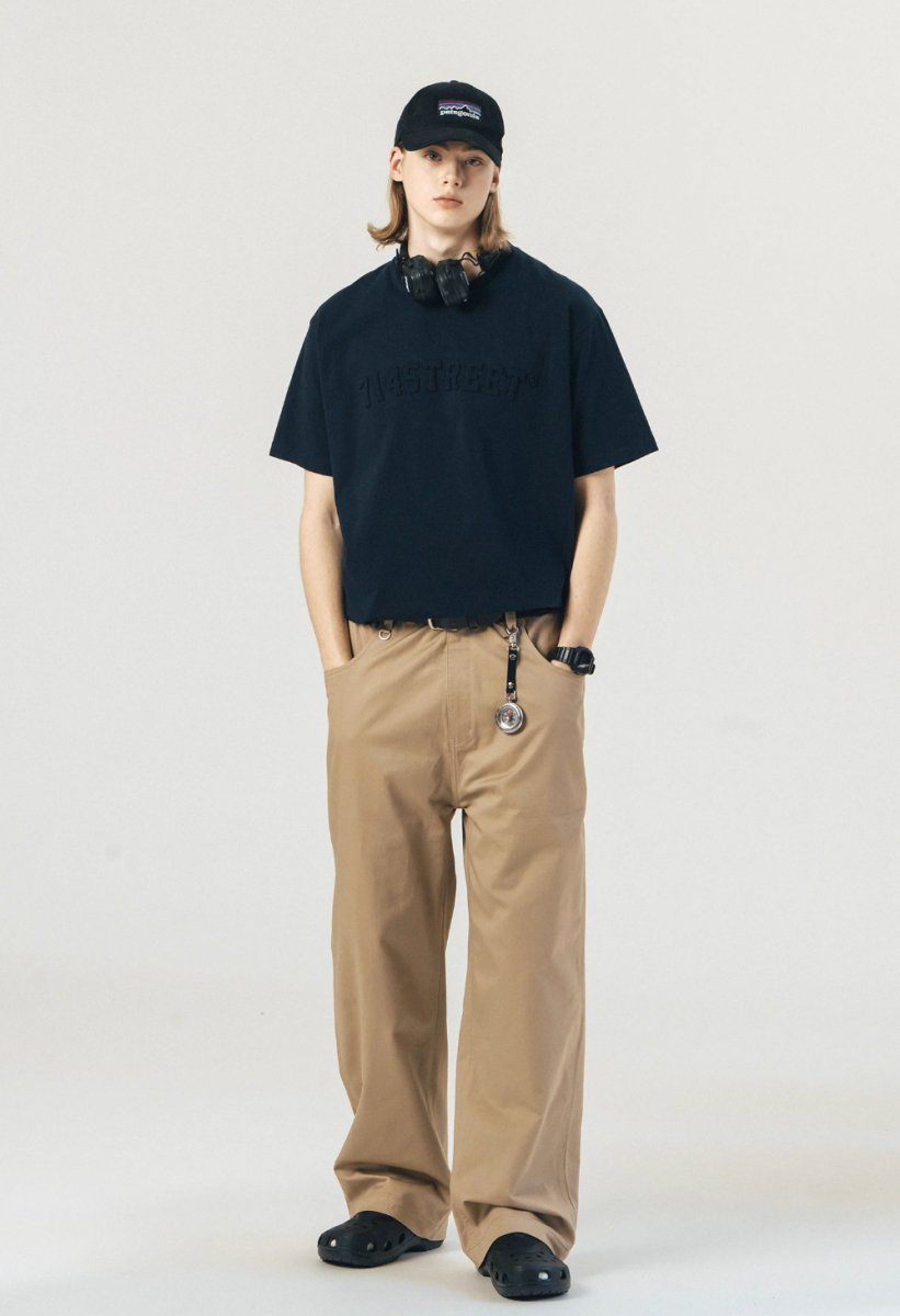 Wide straight pants N153 - NNine
