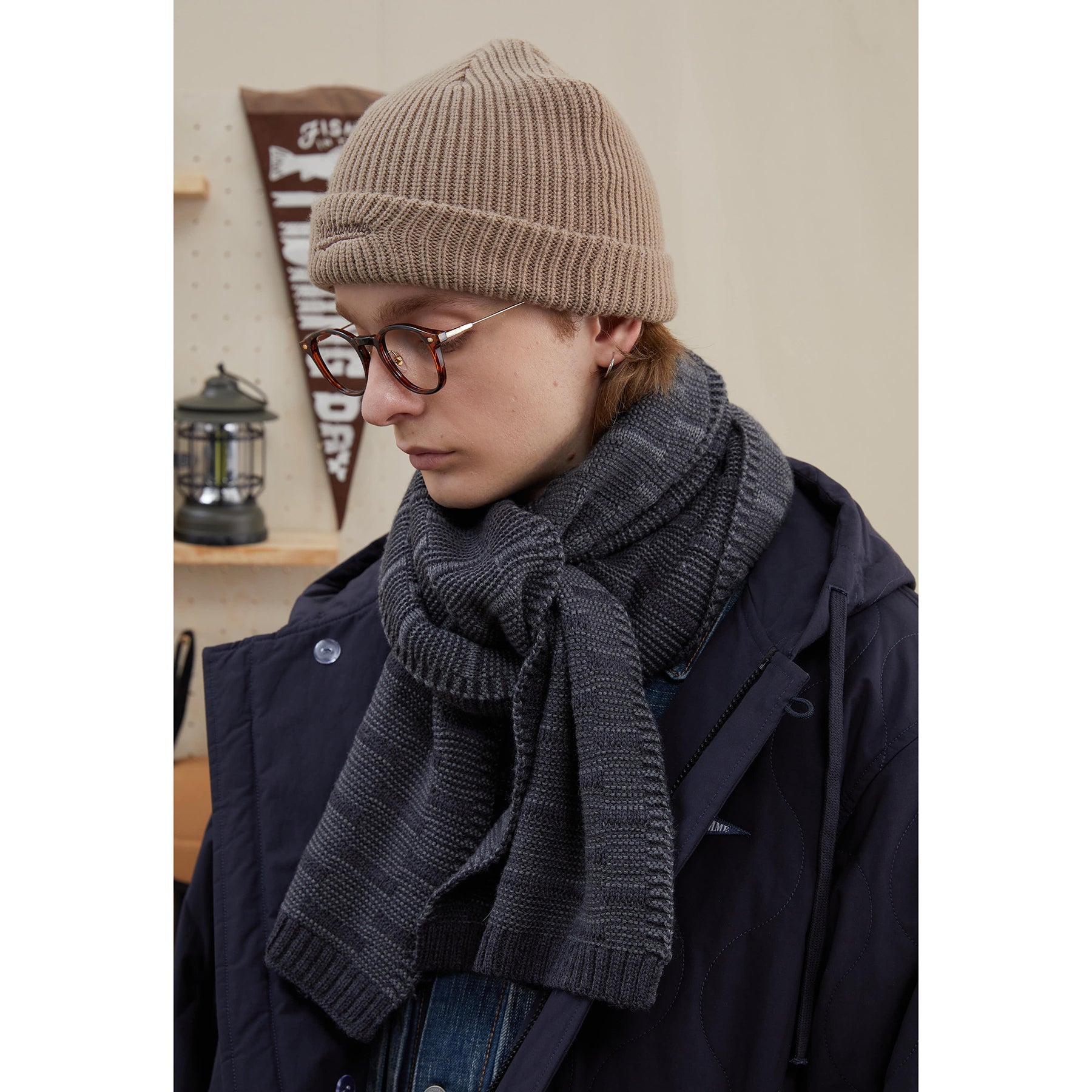 Wool muffler N1538 - NNine