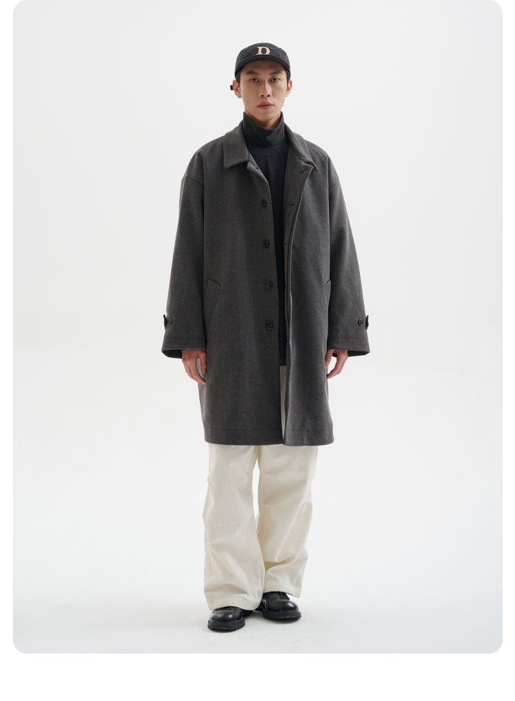 Woolly Tech Stencil Collar Padded Coat N3001 - NNine