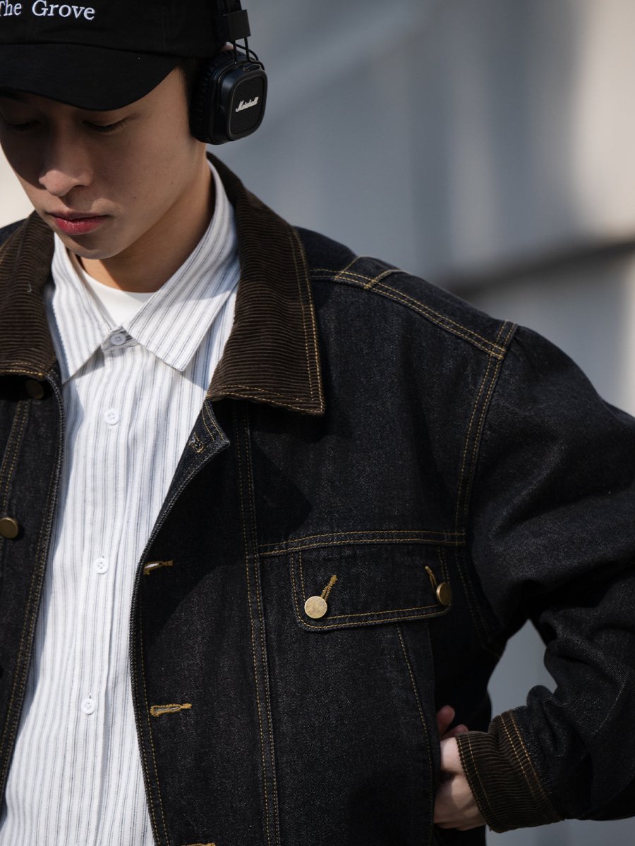 Work denim jacket N3143 - NNine
