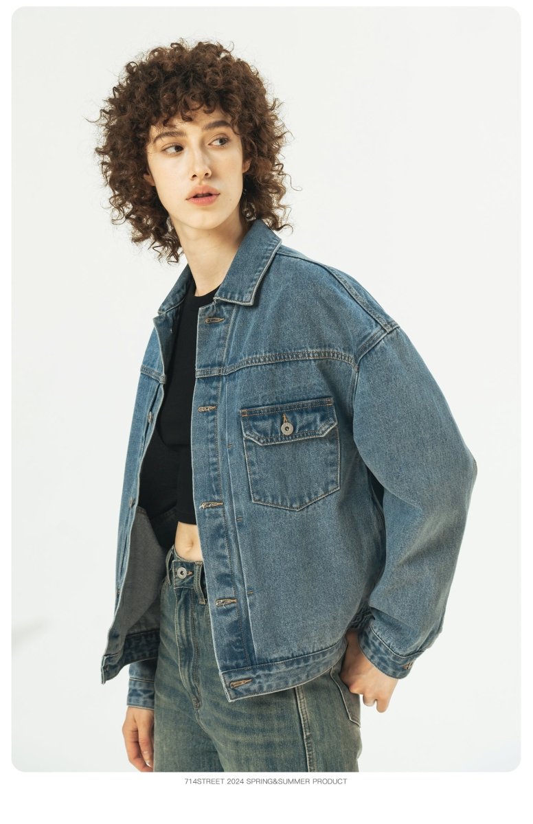 Work denim jacket N3185 - NNine