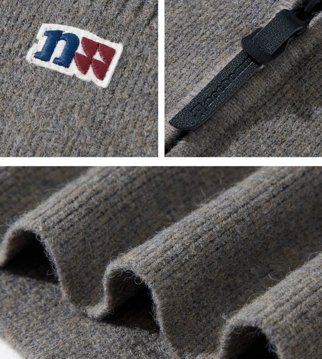 Zip knit blouson N2899 - NNine