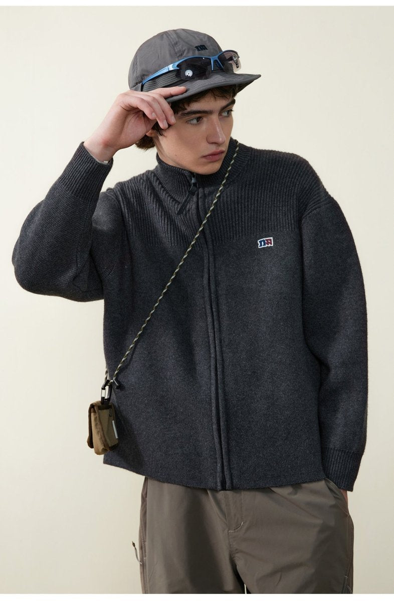 Zip knit blouson N2899 - NNine