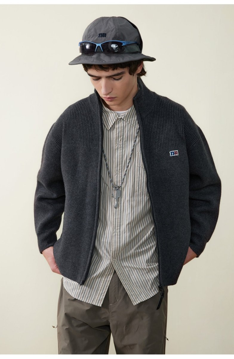 Zip knit blouson N2899 - NNine