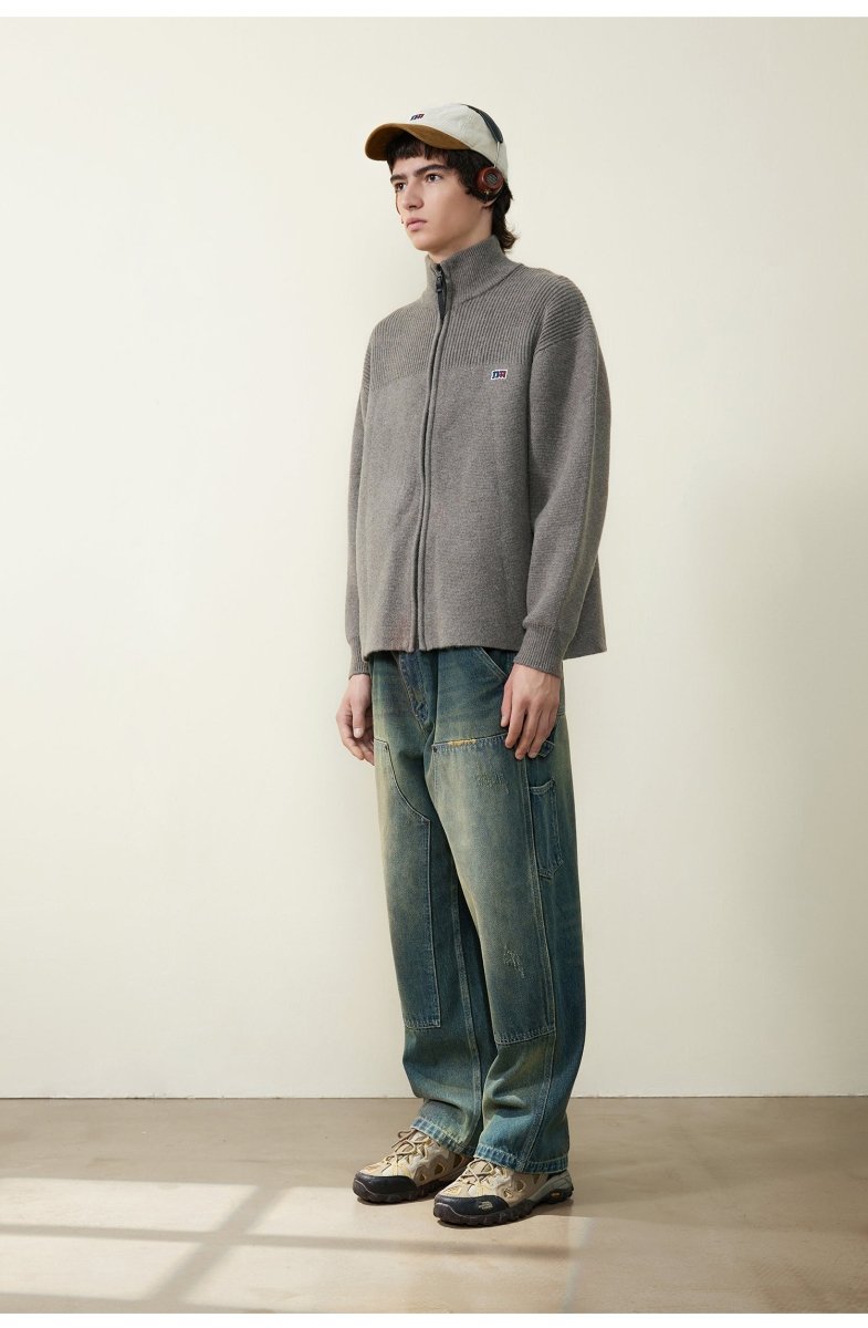 Zip knit blouson N2899 - NNine