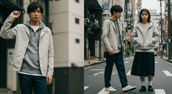 【16度の服装】気温別コーデ16選｜メンズ・レディースの着こなし方 - ファッション通販NNine（ナイン）