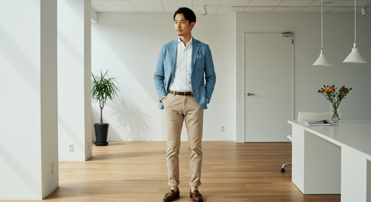 【2025年春】30代メンズのオフィスカジュアルスタイリング術！おすすめ5選 - ファッション通販NNine（ナイン）