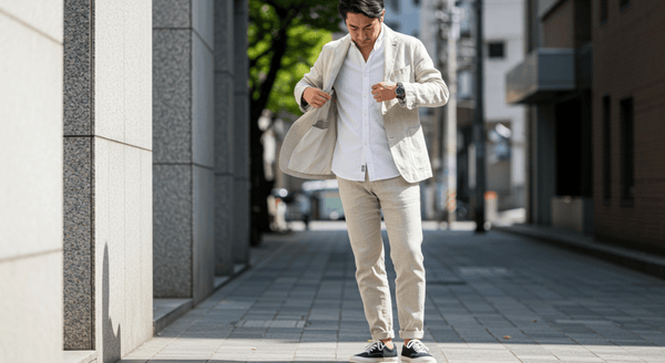 【2025最新】40代メンズの5月服装完全ガイド：洗練された大人の着こなし13選と厳選アイテム - ファッション通販NNine（ナイン）