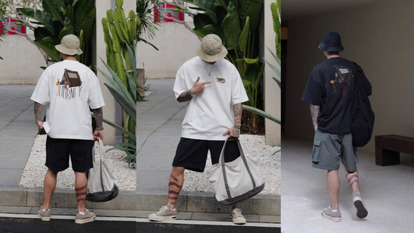 【30代メンズ必見】バックプリントTシャツで作る大人のストリートスタイルのコツ