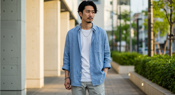 メンズパーソナルカラー診断「サマー」に似合う色・男性コーデとは？