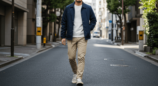 コーチジャケットメンズコーデ集！着こなし術＆おすすめアイテム - ファッション通販NNine（ナイン）