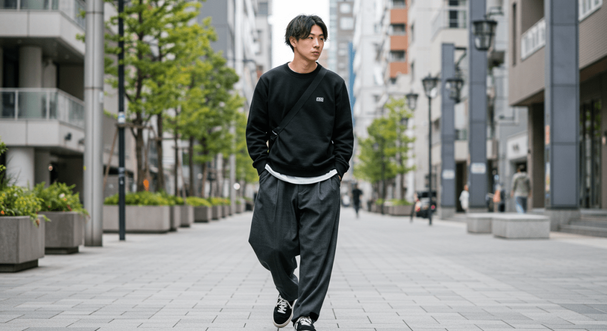 ワイドパンツ×スニーカーコーデ！きれいめからカジュアルまで - ファッション通販NNine（ナイン）