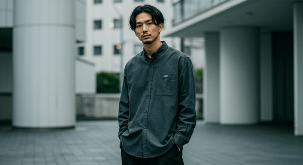 ストリート系長袖シャツで作る、メンズファッションコーデ - ファッション通販NNine（ナイン）