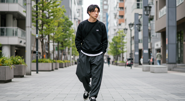 ワイドパンツ×スニーカーコーデ！きれいめからカジュアルまで