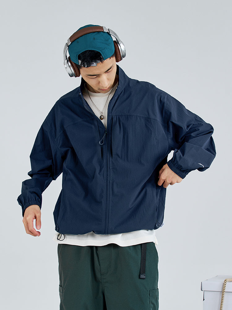 高機能撥水 軽量スタンドカラージップブルゾン / TECH ZIP JACKET N5198
