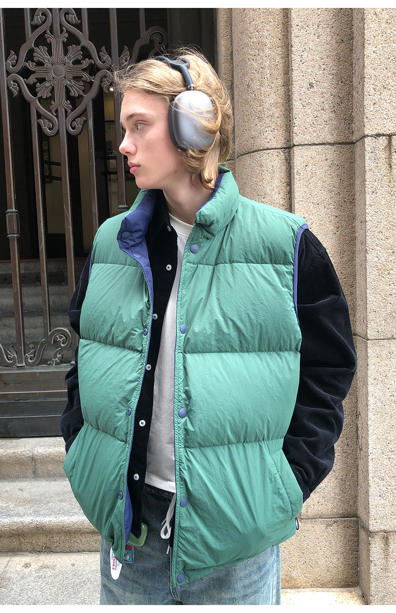 Reversible down vest / リバーシブルダウンベスト  N2661