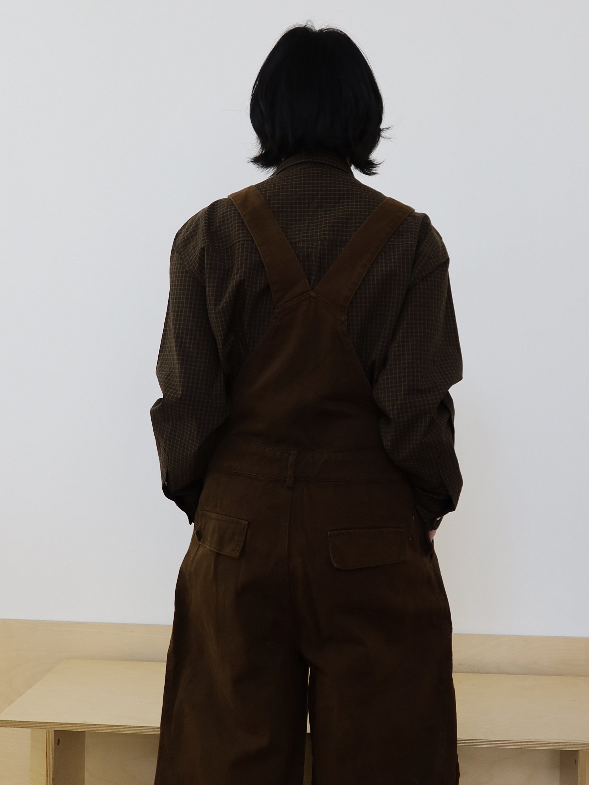 ヴィンテージ ルーズフィット ワイドオーバーオール N6411