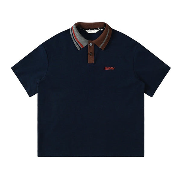 accent color polo shirt N3622