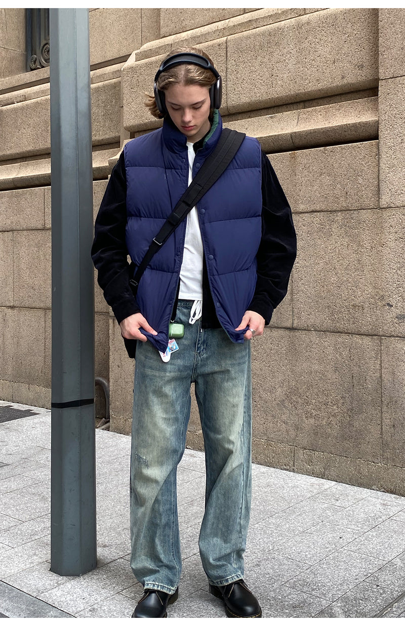 Reversible down vest / リバーシブルダウンベスト  N2661