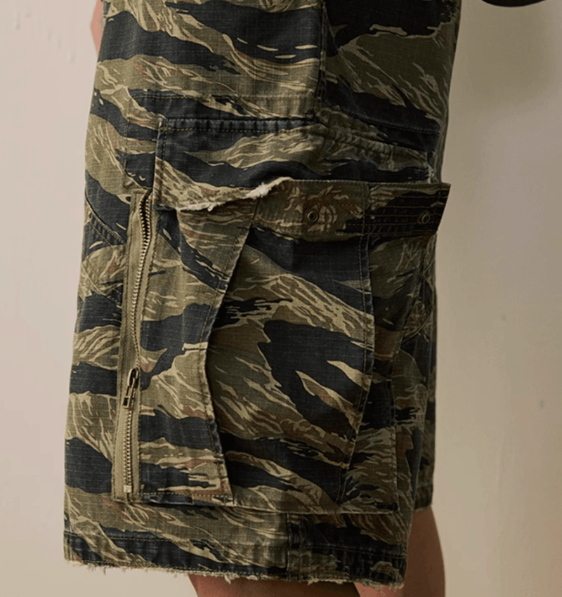 カモフラージュハーフパンツ コットン100% メンズ レディース 春夏 / Camouflage Shorts N5483 - メンズファッション通販 NNine(ナイン)