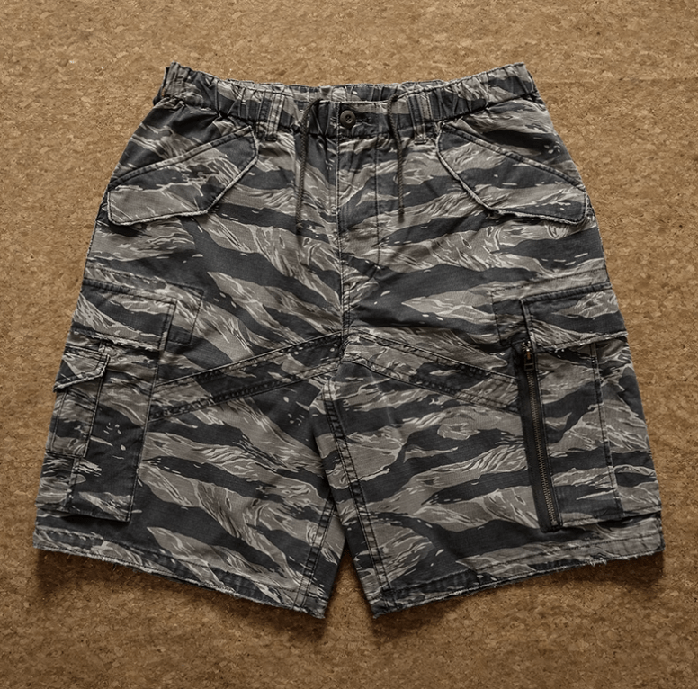 カモフラージュハーフパンツ コットン100% メンズ レディース 春夏 / Camouflage Shorts N5483 - メンズファッション通販 NNine(ナイン)