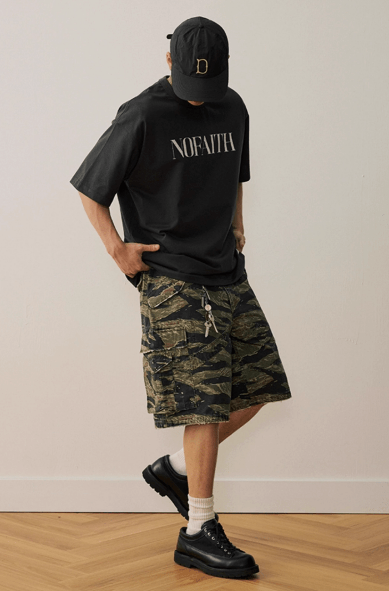 カモフラージュハーフパンツ コットン100% メンズ レディース 春夏 / Camouflage Shorts N5483 - メンズファッション通販 NNine(ナイン)