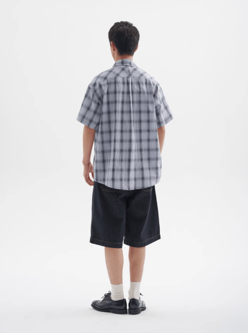 レトロチェックシャツ メンズ レディース 綿100% 長袖｜Retro Check SHIRT N5370 - メンズファッション通販 NNine(ナイン)