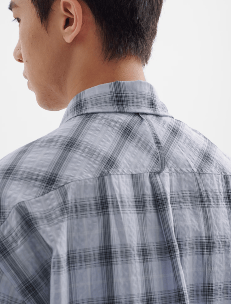 レトロチェックシャツ メンズ レディース 綿100% 長袖｜Retro Check SHIRT N5370 - メンズファッション通販 NNine(ナイン)