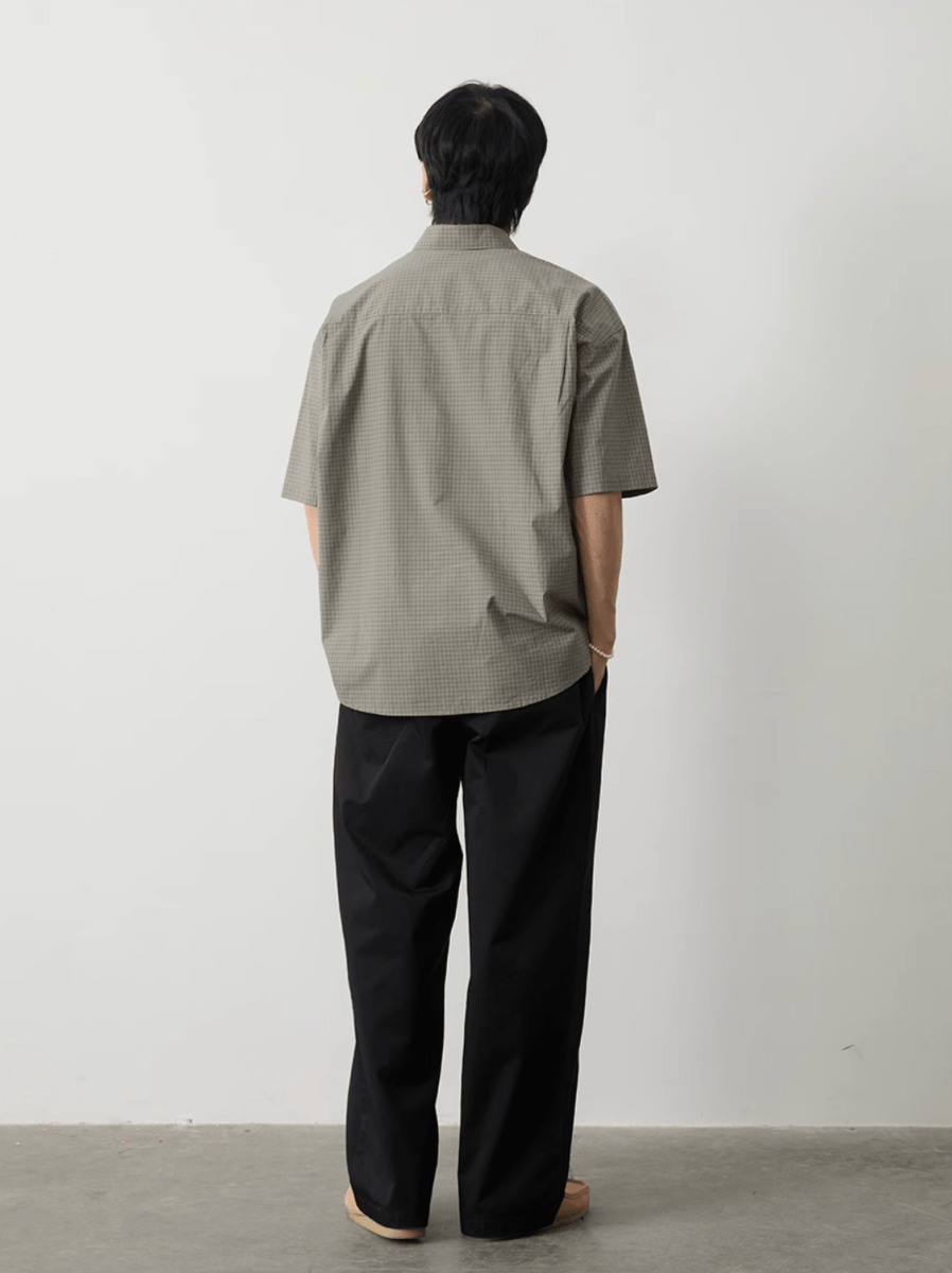 レトロリトルチェックシャツ メンズ レディース 綿100% 長袖｜Retro Little Check SHIRT N5400 - メンズファッション通販 NNine(ナイン)