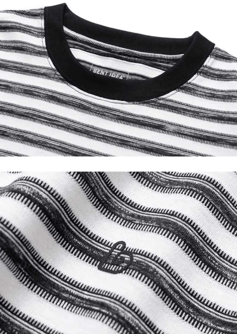 【爽やか定番】メンズ コットン100% ボーダーTシャツ 半袖 夏 | CLASSIC BORDER T - SHIRT N5219 - ファッション通販 NNine(ナイン)