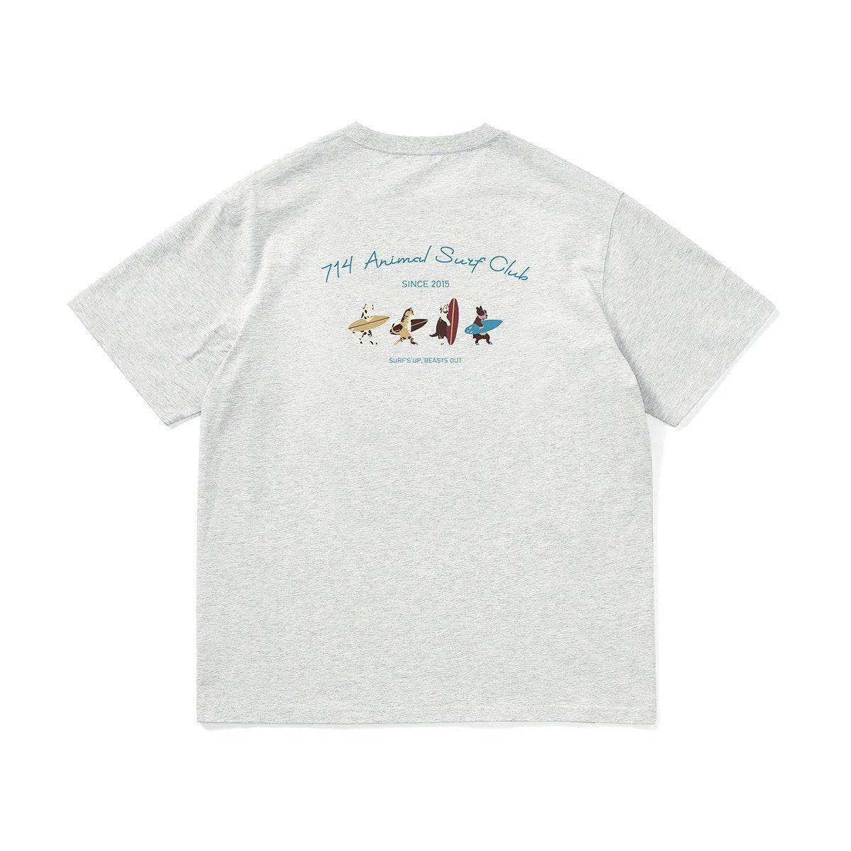 コットン100% アニマルサーフ プリントTシャツ N6738 - ファッション通販NNine（ナイン）