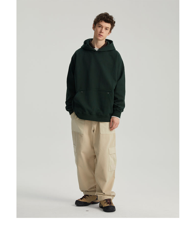 Washed straight cargo pants   N4440