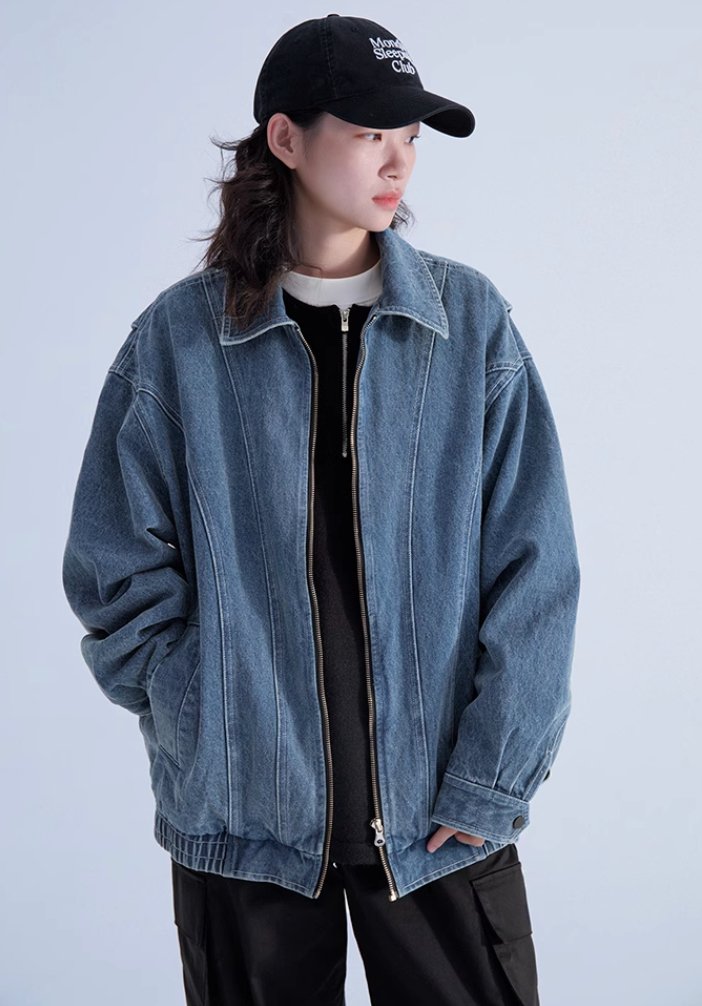 【12.7oz】zip denim jacket / ヘビーウエイトデニムジャケット N4280 - NNine