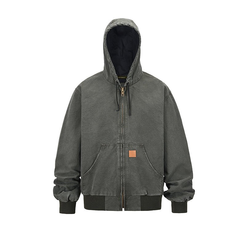 12oz帆布・ヴィンテージ加工・フーデッドデトロイトJK N6163 - ファッション通販NNine（ナイン）