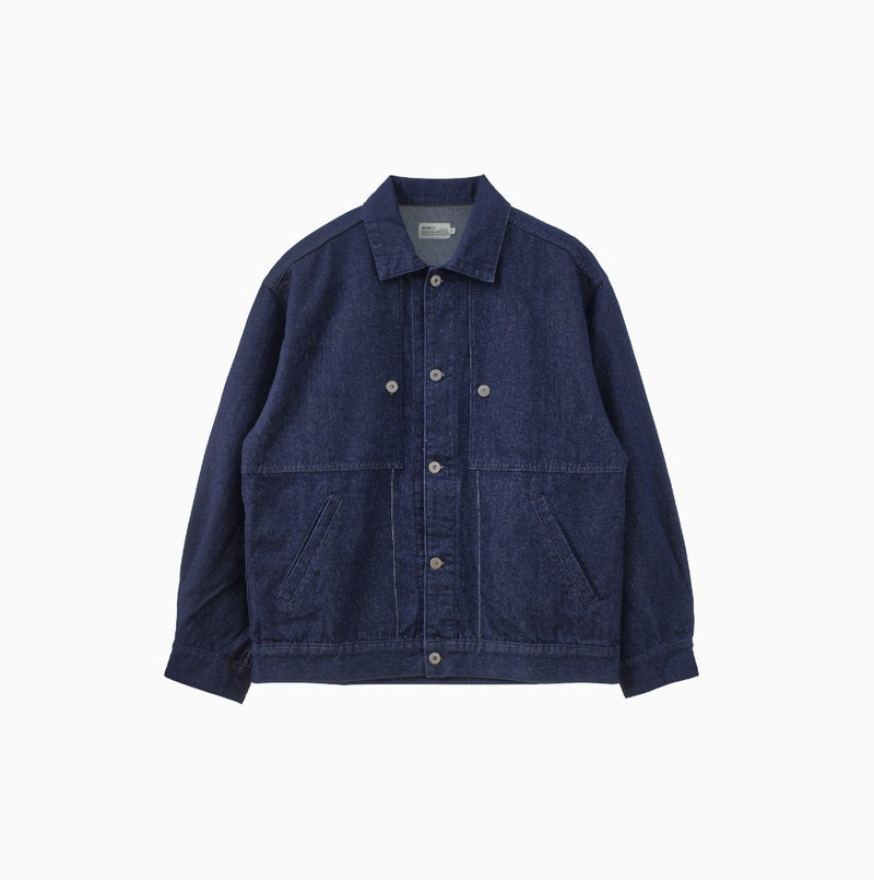 【12oz】short denim jacket N4340 - NNine